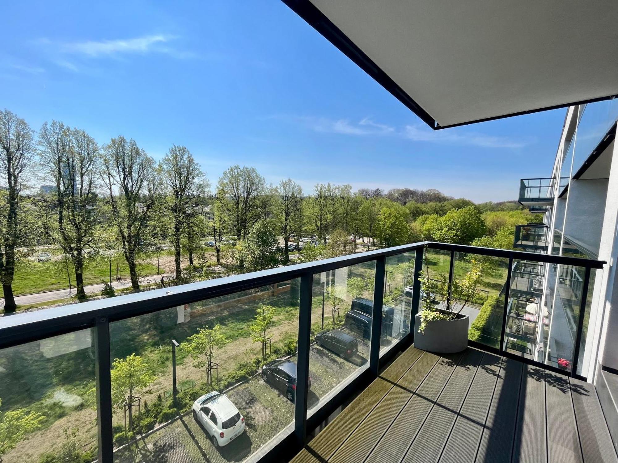Agapella Apartamenty- Apartament Oliwa Park With Balcony Gdansk Dış mekan fotoğraf